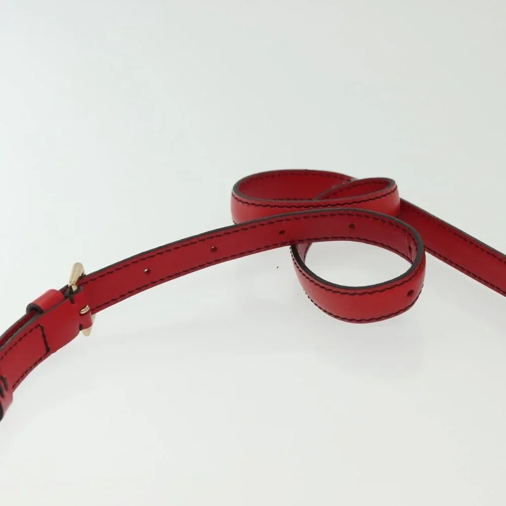 Louis Vuitton Epi Saint Cloud PM Shoulder Bag Red